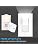 4 Pack Illuminated Light Switch, Lightswitch with LED Night Light, Automatic On/Off Sensor, Single Pole Switch, 15Amp 120/277Volt,White