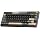 RK ROYAL KLUDGE M65 Wireless Gaming Keyboard with Knob, Cream Switch, Black
