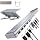 M91 Laptop Docking Station Dual Monitor Stand, 9 in 1 USB C Hub 2 HDMI 4K@60Hz, Portable Laptop Stand with USB Ports, Multiport Adapter USBC Dock Station Computer Holder for MacBook Pro/Air