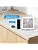 Mengshen WiFi Temperature Humidity Sensor Compatible with Alexa Google Home APP Alerts Data Graphs for Home Office Greenhouse Smart Life(Black)
