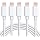 sharllen iPhone Charger Cable 5 Pack 6FT USB Fast Charging Syncing Cord Cables Compatible iPhone 14/13/12/11/XS/Max/XR/X/8/8Plus/7/7P/6S/iPad/IOS White
