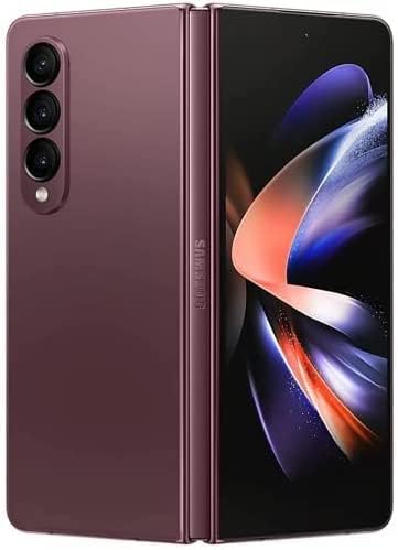 Samsung Galaxy Z Fold 4 5G US Version, 512GB, Burgundy - Unlocked (Renewed)