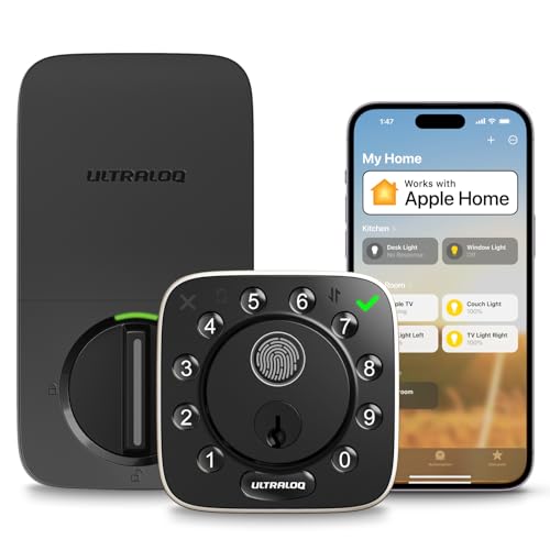 ULTRALOQ Bolt Fingerprint WiFi Smart Lock with Senso - Image 2