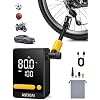 AstroAI Bike Pump, 12s Fast Inflate Bicycle Pump, Air Pump for Car Tires