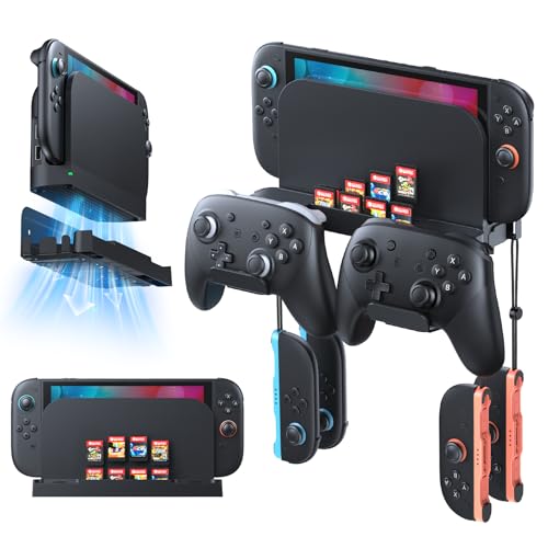 Metal Wall Mount for Nintendo Switch 2/1/OLED (Mount Behind TV)