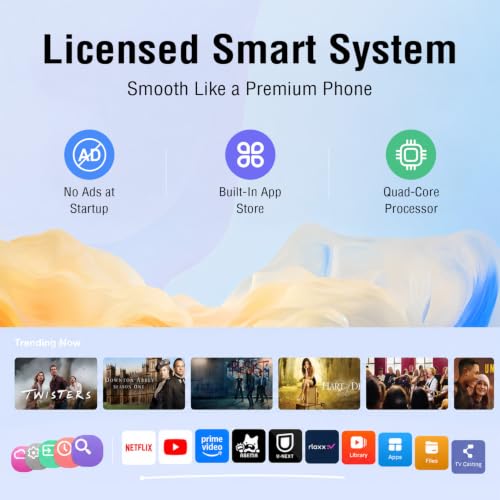 [Netflix & Native 1080P ] VOPLLS Smart Projector with WiFi and Bluetooth