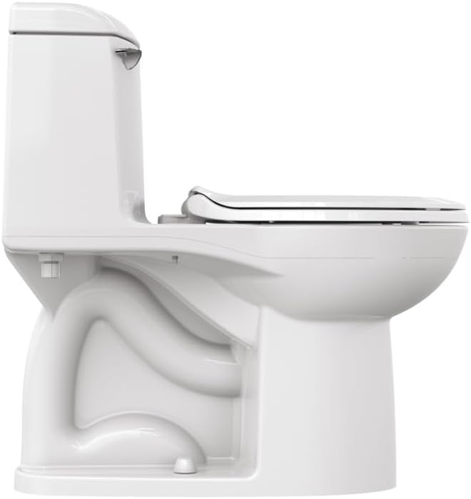 American Standard 2034314.020 Champion 4 One-Piece Toilet with Toilet Seat, Elongated Front, Chair Height, White, 1.6 gpf