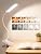 Clip on Light,45 Lighting Modes Rechargeable Desk Lamp with Clamp
