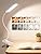 Clip on Light,45 Lighting Modes Rechargeable Desk Lamp with Clamp
