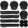 VAGAU Ergonomic Premium Memory Foam Keyboard and Mouse Wrist Rest Pads Set