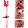 MorningRo 4 in 1 Router Milling Groove Bracket Aluminum Alloy Router Circle Cutting Jig Adjustable Circle Cutting Guide Cabinet Hardware Multifunctional Jig Suitable for Woodworking(Common)
