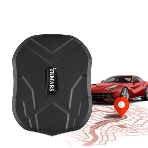 TKMARS Vehicle GPS Tracker, 4G LTE Magnetic Mount, 5000mAh Battery