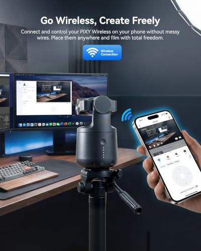 EMEET PIXY Wireless 4K Dual-Lens AI Tracking Streaming Camera
