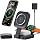 3 in 1 Mini Foldable Charging Station for Apple Devices, Wireless Charger Stand for Magsafe for iPhone 17/Air/16/15/14/13/12 Series, Apple Watch Series, AirPods pro/2/3/4, Gifts for Women Men (Black) - Image 9