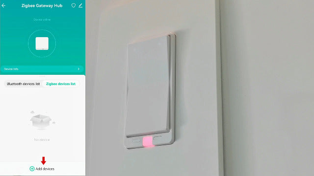 Zigbee Smart Switch no Neutral Required | 1 Channel Rocker Paddle Smart Light Switch Compatible with Alexa, SmartThings and Work with Google Home, Smart Home Devices, 1-Pack