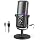 CMTECK USB Microphone for PC, PS4/PS5, Laptop – Computer Microphone with RGB Lighting, Mute Button, Mic Gain, Plug & Play, 3 Sound Modes for Streaming, Podcasting, Recording