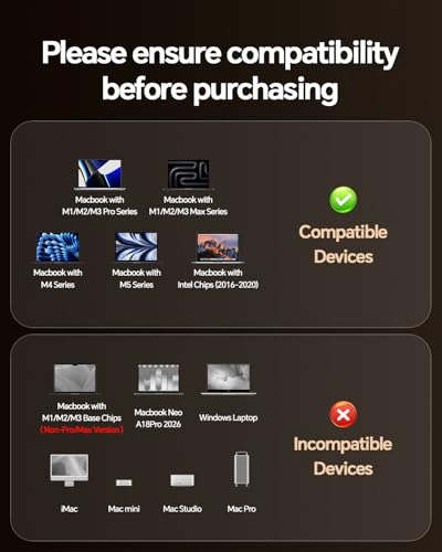 MacBook Pro Docking Station Dual Monitor 4K@60Hz for | USB Hubs - Image 3