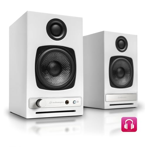 Audioengine A2 HD (HD3) Wireless Computer Speakers – Bluetooth Desktop