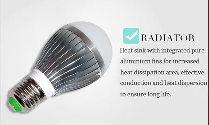940nM IR Illuminator, DIY Total Invisible E26 Light Bulb Lamp (3 High Power 3Watt LED), to Enhance Night Vision of IR Capable Cameras, for CCTV Clear Surveillance Images at Night