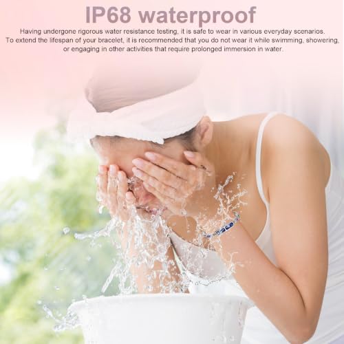 Smart Bracelet for Women,Activity& Fitness Trackers,IP68 Waterproof