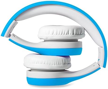 Kids Headphones with Cord, Toddler Headphones with Sharing Function, 85dB/93dB Safe Volume Limit, for Toddler Children Baby Boys Girls On-line Study, School, Travel use (Blue)