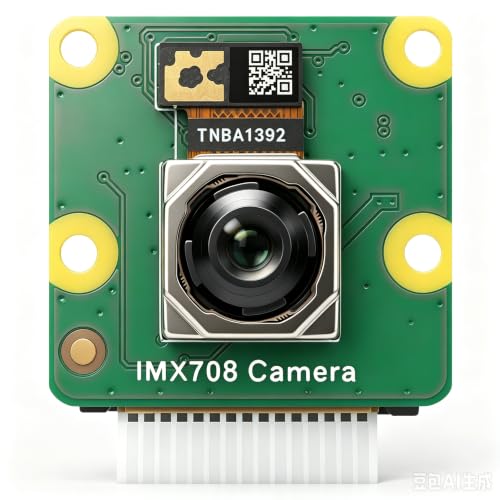 For Raspberry Pi Camera Module 3, 12MP IMX708 75°(D) Autofocus Pi Camera V3
