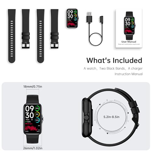 Fitness Tracker with 24/7 Continuous Heart Rate, Blo | Smartwatches - Image 8