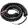 Coil Cord 2 Wire | Retractable Spring Coiled Extension Cord 3 Ft to 15 Ft