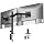 monTEK Heavy-Duty Dual Monitor Stand for 17-32", 22 lbs Each