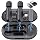 Caiord Wireless Lavalier Microphone for iPhone iPad Android, Mini USB C Mic
