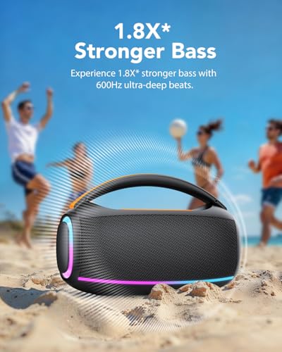 Speakers Bluetooth Wireless: 80w Loud Speaker with B - Image 5