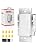 Dimmer Light Switch 24V 60W Dimmable LED Driver 2 in 1 for LED Strip Lights