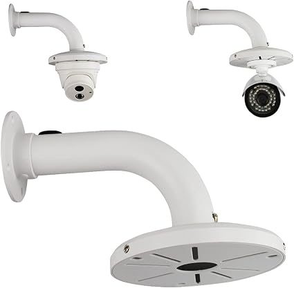 Security Camera Mount Bracket, Dome Camera Mount Universal Camera Wall Mounting Bracket for CCTV Security Camera/IP Camera