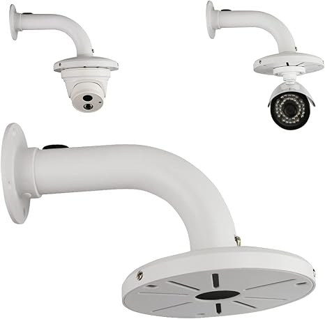 Security Camera Mount Bracket, Dome Camera Mount Universal Camera Wall Mounting Bracket for CCTV Security Camera/IP Camera