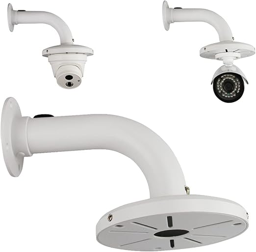 Security Camera Mount Bracket, Dome Camera Mount Universal Camera Wall Mounting Bracket for CCTV Security Camera/IP Camera