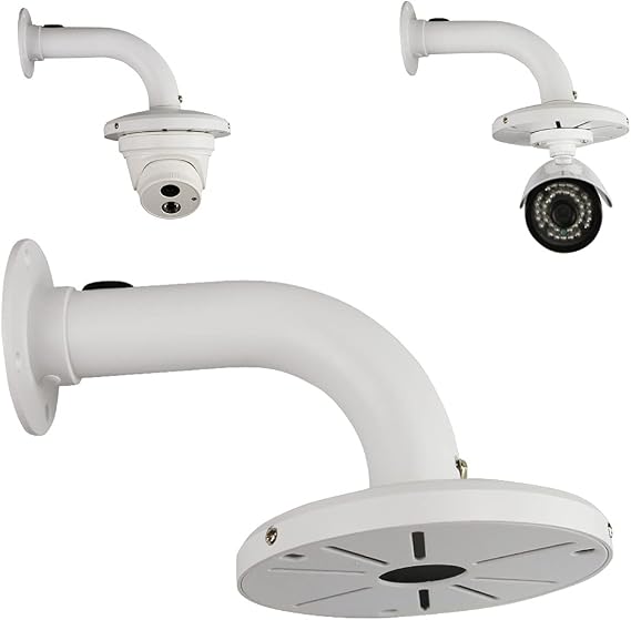 Security Camera Mount Bracket, Dome Camera Mount Universal Camera Wall Mounting Bracket for CCTV Security Camera/IP Camera