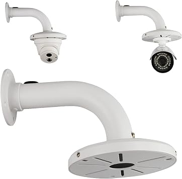 Security Camera Mount Bracket, Dome Camera Mount Universal Camera Wall Mounting Bracket for CCTV Security Camera/IP Camera