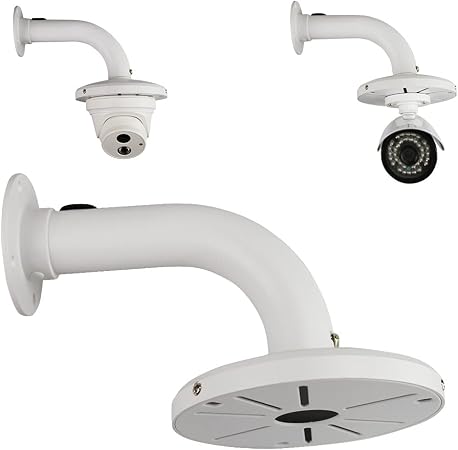 Security Camera Mount Bracket, Dome Camera Mount Universal Camera Wall Mounting Bracket for CCTV Security Camera/IP Camera