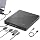 External CD DVD Drive for Laptop Mac with 3 USB Ports and 2 TF/SD Card Slots,USB 3.0 & USB-C CD DVD Optical Disc Reader Burner Player for MacBook Pro Air iMac Laptop PC Windows 11/10/8/7 Linux Mac OS - Image 9