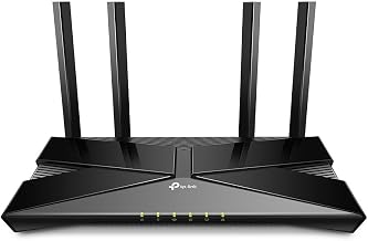 TP-Link Archer AX53 Router WiFi 6 Dual-Band AX3000, 2402Mbps su 5 GHz e 574 Mbps su 2,4 GHz, WPA3, Tecnologia TP-Link HomeShield, OneMesh, Compatibile con Alexa