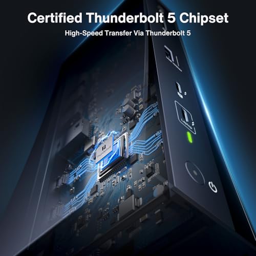 iVANKY Intel Certified Thunderbolt 5 Dock for MacBook Docking Station