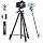 71 Inch Camera Tripod, 2‑in‑1 Selfie Stick Tripod Stand for Camera & Phone