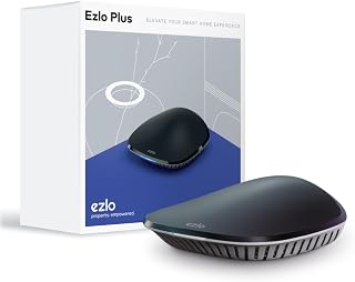 EzloPlus Smart Home Hub with Zigbee & Z-Wave | Works with Wi-Fi Devices Associated with Amazon Alexa & Google Assistant to Control Smart Locks, Lights and Switches