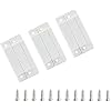 MC-31 NC Surface Mount Wired Security Window Door Contact Sensor Alarm Magnetic Reed Switch, for Home Security and Burglar Alarm Systems, Sets of 3, White