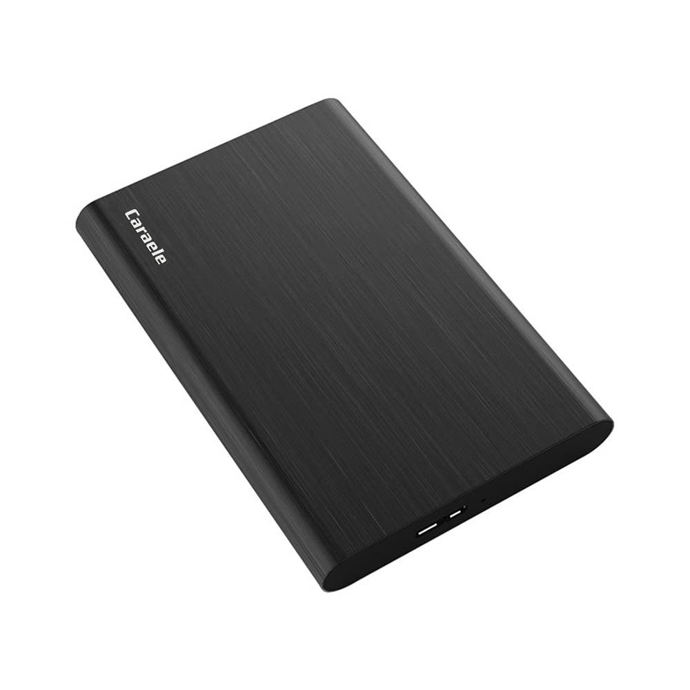 750GB Ultra Slim Portable External Hard Drive USB3.0 HDD Storage Compatible for PC, Desktop, Laptop, MacBook, Chromebook, Xbox One, Xbox 360, PS4 (Black)