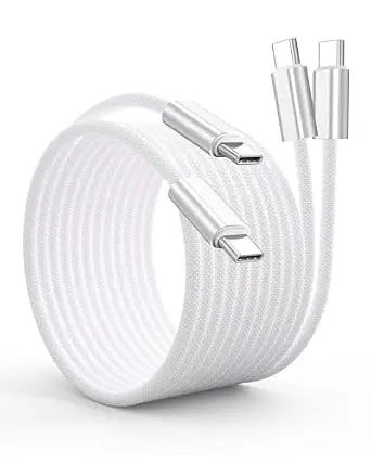 15FT USB C Fast Charge & Data Cable Long 2-PK,USBC 220W for Apple,Sam/Sung