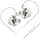 CCA CRA in Ear Monitor, Ultra-Thin Diaphragm Dynamic Driver IEM Earphones, Clear Sound & Deep Bass in Ear Headphones, Wired Gaming Earbuds with 2 Pin Detachable Cable for Singer Musicians Drummers