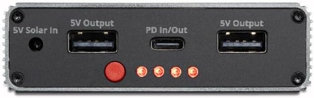 Voltaic Systems V50 Always On External Battery Pack with Dual USB Ports - 12,800mAh