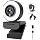 Angetube 4K Webcam with Ring Light, Computer Web Camera for Desktop, Laptop