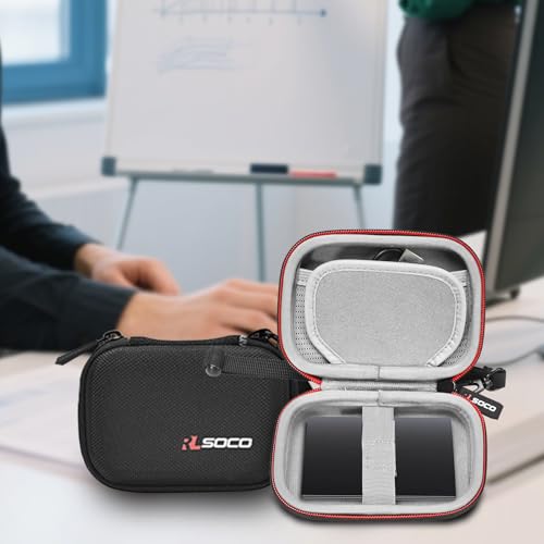 RLSOCO Case for Lexar 1TB/2TB ES5/ES4 Magnetic External SSD & Lexar 1TB/2TB/4TB Armor 700/SL500 Portable SSD (Case Only)